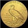 Image 2 : 1908 $2.50 Gold Quarter Eagle CLOSELY UNCIRCULATED