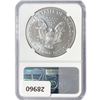 Image 2 : 2020(P) ASE Castle Signed NGC MS70 1st Day
