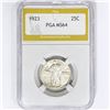 Image 1 : 1923 Standing Liberty Quarter PGA MS64