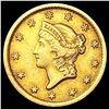 Image 1 : 1852-O Rare Gold Dollar CLOSELY UNCIRCULATED