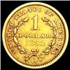 Image 2 : 1852-O Rare Gold Dollar CLOSELY UNCIRCULATED