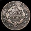Image 2 : 1829 Classic Head Half Cent NICELY CIRCULATED