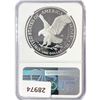 Image 2 : 2023-W American Silver Eagle NGC Proof 10 UC