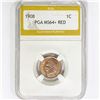 Image 1 : 1908 Indian Head Cent PGA MS64+ RED