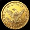 Image 2 : 1873 $2.50 Gold Quarter Eagle CLOSELY UNCIRCULATED