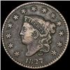 Image 1 : 1827 Large Cent LIGHTLY CIRCULATED