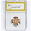 Image 1 : 1892 Indian Head Cent PGA MS65 RED