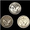 Image 2 : (3) Standing Liberty Quarters (1917-S, (2) 1917) N