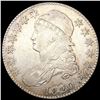 Image 1 : 1820 Sm Date Curl Base 2 Cap Bust Half Dollar LIGH