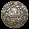 Image 2 : 1828 13 Stars Classic Head Half Cent CLOSELY UNCIR