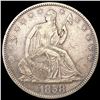 Image 1 : 1858-S Seated Liberty Half Dollar CLOSELY UNCIRCUL