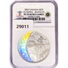 Image 1 : 2007 $25 28g Canada Olympics Silver NGC PF70 UC