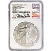 Image 1 : 2020(P) ASE Castle Signed NGC MS70 1st Day
