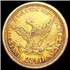 Image 2 : 1873 $2.50 Gold Quarter Eagle CLOSELY UNCIRCULATED