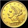 Image 1 : 1851 $2.50 Gold Quarter Eagle CLOSELY UNCIRCULATED