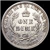 Image 2 : 1883 Kingdom of Hawaii Dime CLOSELY UNCIRCULATED