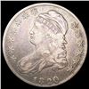 Image 1 : 1820/19 Capped Bust Half Dollar NICELY CIRCULATED