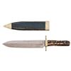 Image 2 : Manson Sheffield Stag Handle Fighting Knife