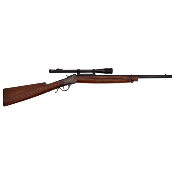 Engraved Winchester Model 1885 Low-Wall .22 Hornet
