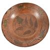 Image 1 : J.L. Blaney, Cookstown Pennsylvania Redware Plate