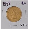 Image 1 : 1849 Liberty Head Gold $10 Coin