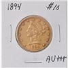 Image 1 : 1894 Liberty Head Gold $10 Coin