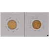 Image 2 : 2 Indian Head $2.5 Gold Coins