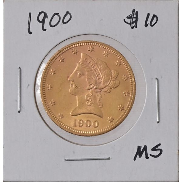 1900 Liberty Head Gold $10 Coin