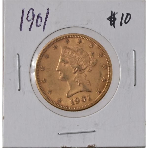 1901 Liberty Head Gold $10 Coin