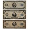 Image 1 : Collection of (3) 1914 Federal Reserve Notes