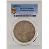 Image 1 : 1893-CC Morgan Silver Dollar PCGS Cleaned-VF