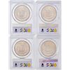 Image 2 : Collection of (4) Morgan Silver $1 PCGS MS63 1880
