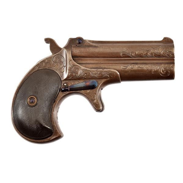 Engraved Remington O/U Derringer 41.RF