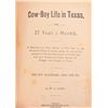 Image 6 : "Cowboy Life In Texas" by W.S. James-First Edition