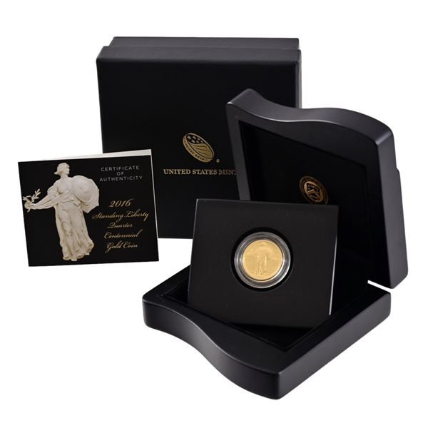 2016 US Mint Standing Liberty Centennial Gold Coin