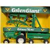 Image 3 : Green Giant Diecast And Steel 4 Piece Farm Set-Original Box