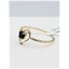 Image 3 : Natural Sapphire Heart Baby Ring-Unused