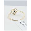 Image 4 : Natural Sapphire Heart Baby Ring-Unused