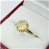 Image 2 : Natural Opal Solitaire Ring-Unused