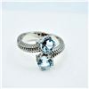 Image 4 : Natural Blue Topaz Ring-Unused