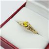 Image 3 : Natural Yellow Sapphire Ring-Unused