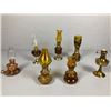 Image 1 : Amber & Brass Mini Kerosene Lanterns