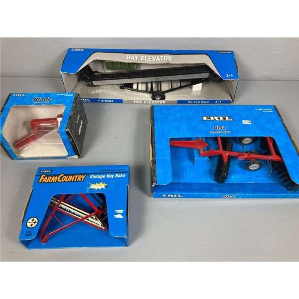 ERTL Die Cast Farm Implements-Original Box