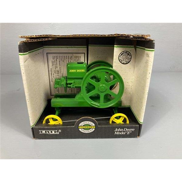 John Deere Die Cast Metal Model E Engine-Original Box