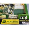 Image 3 : John Deere Diecast Metal Farm Toy Play Set-Original Box
