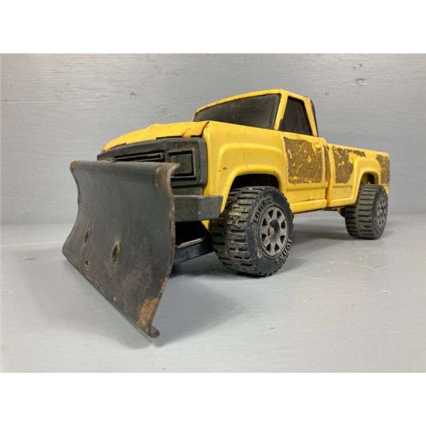 Tonka Metal Pickup Truck w/Plow