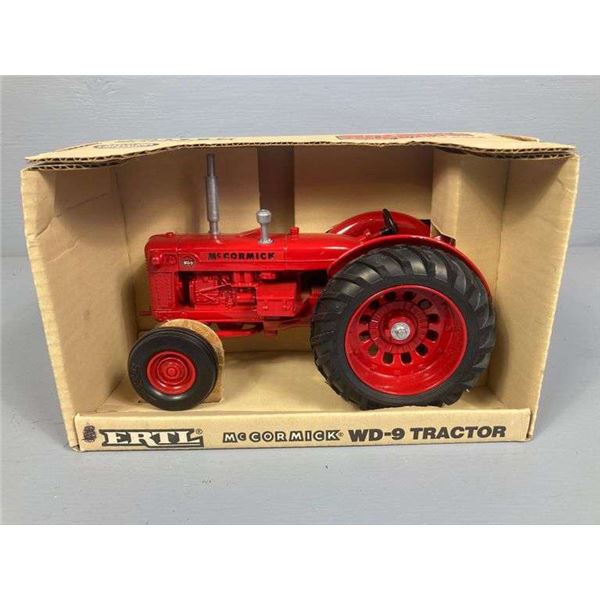 McCormick Special Edition Diecast Metal WD-9 Tractor-Original Box