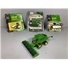 Image 1 : John Deere Diecast Metal Combines & Tractors-Orignal Box