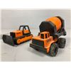 Image 2 : Tonka Pressed Metal Plastic Mini Construction Equipment