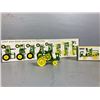 Image 1 : Eight John Deere Miniature Toy Tractors-Original Box